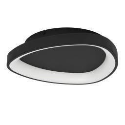 STROPNÉ LED SVIETIDLO, 35/7.5/35 cm - čierna/biela, Basics, plast (35/7.5/35cm) - Eglo