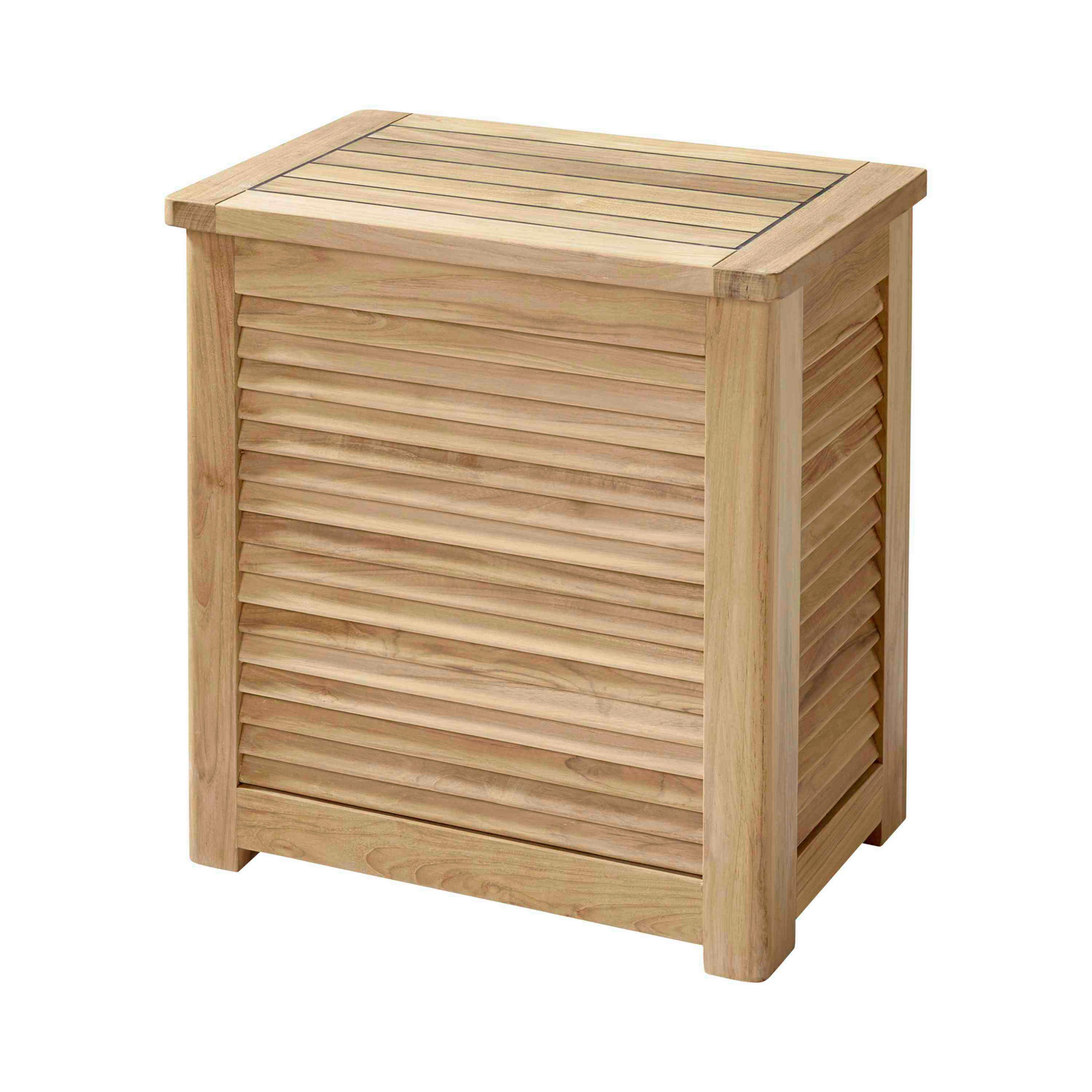 TRUHE in Holz 52/55/36 cm  - Teakfarben, ROMANTIK / LANDHAUS, Holz (52/55/36cm) - MID.YOU