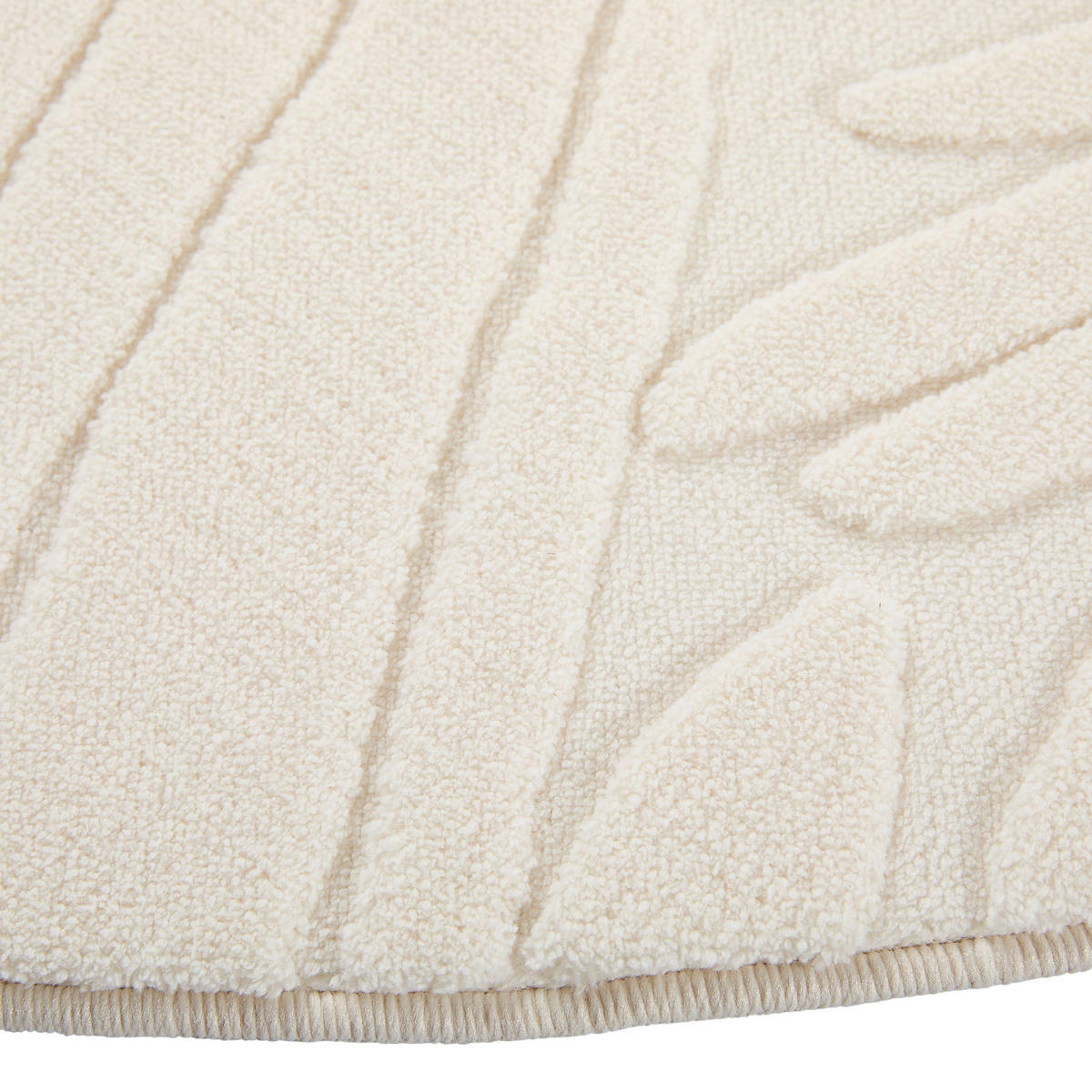 WEBTEPPICH 120/160 cm Ellipse Beige  - Beige, Design, Kunststoff/Textil (120/160cm) - Novel