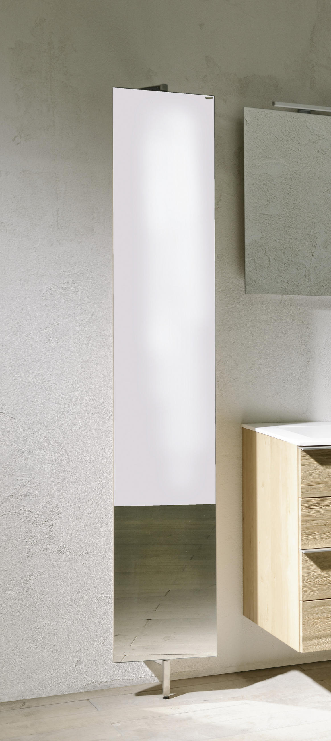 HOCHSCHRANK 31,6/195/21 cm  - Eichefarben, Design, Glas/Holz (31,6/195/21cm) - Voglauer