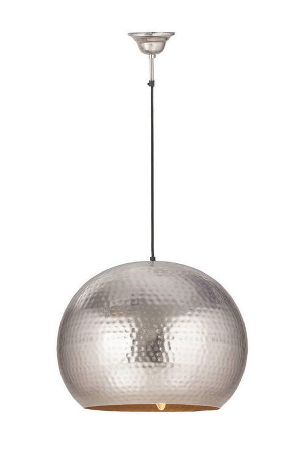 HÄNGELEUCHTE  47/35/47 cm   - Nickelfarben, Trend, Metall (47/35/47cm) - Kayoom