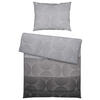 POSTEĽNÁ BIELIZEŇ, satén, antracitová, sivá, strieborná, 140/200 cm - sivá/antracitová, Konventionell, textil (140/200cm) - Bugatti