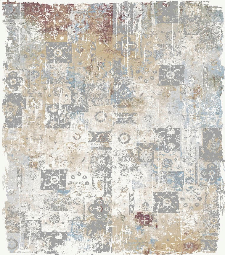 WEBTEPPICH 68/230 cm Anthrazit, Creme  - Anthrazit/Creme, LIFESTYLE, Textil (68/230cm) - Novel