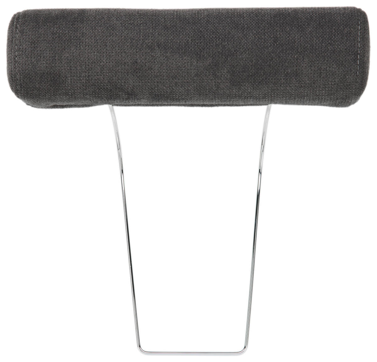 KOPFSTÜTZE - Anthrazit/Schwarz, Design, Textil (52/14cm) - Carryhome