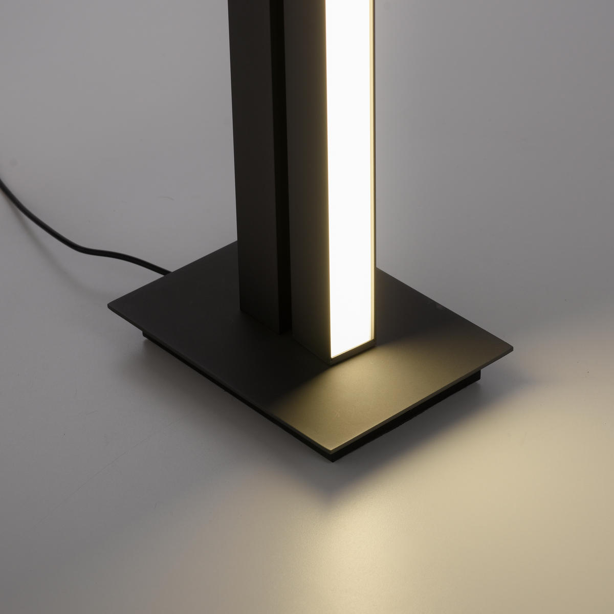 LED-STEHLEUCHTE    - Anthrazit, Design, Kunststoff/Metall (140cm) - Neuhaus PURE