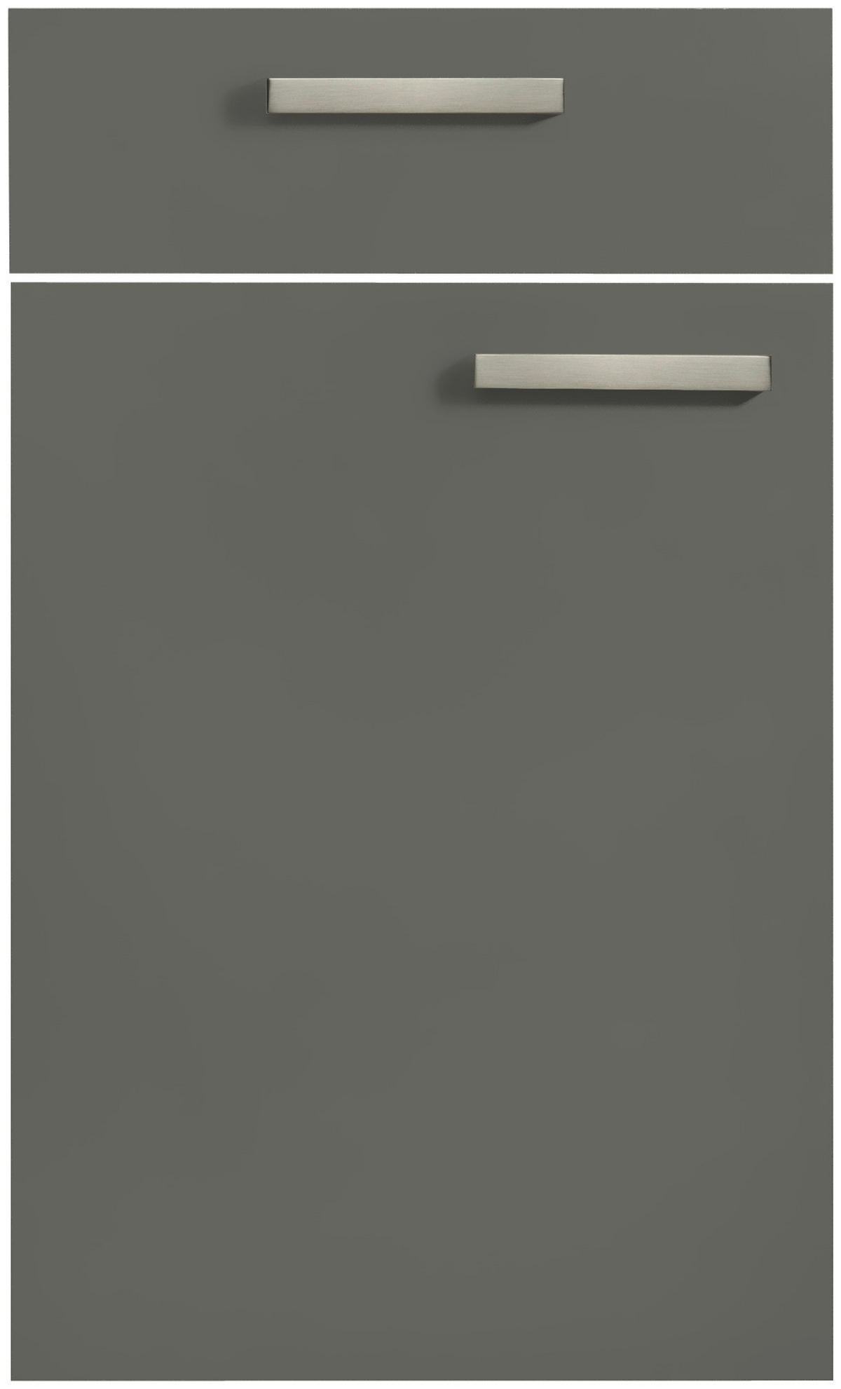 EINBAUKÜCHE   - Eichefarben/Olivgrün, Design, Holzwerkstoff - Dieter Knoll