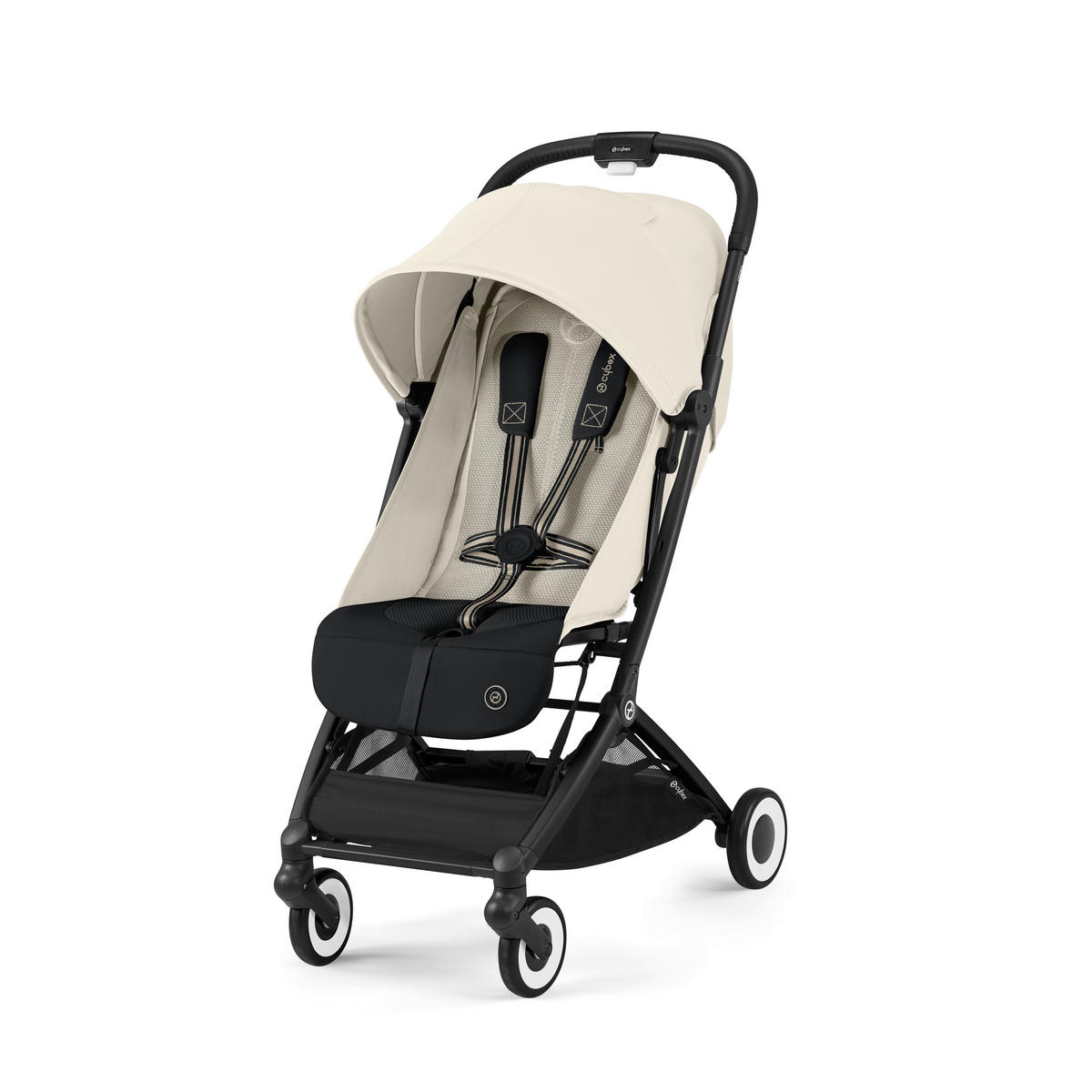 BUGGY Orfeo  - Schwarz/Weiß, Basics, Textil (77/52/102cm) - cybex GOLD