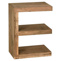 BEISTELLTISCH in Holz  - Akaziefarben, MODERN, Holz (STOLUIC/30cm) - MID.YOU