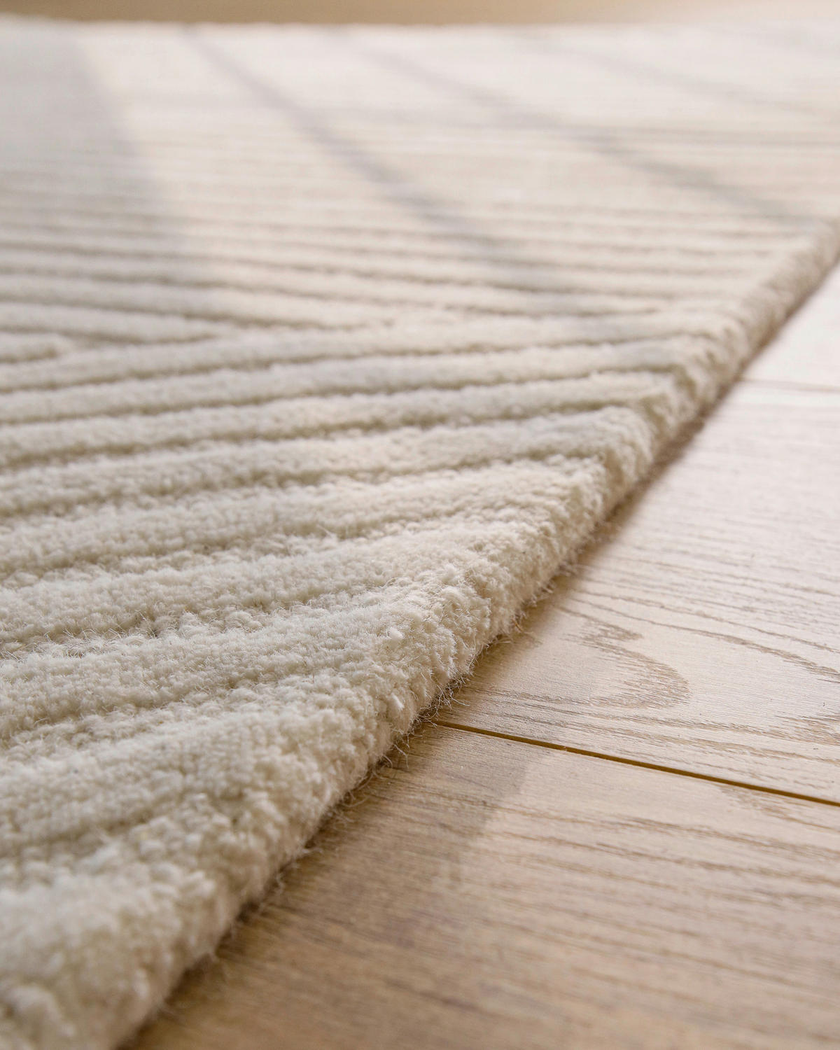WEBTEPPICH Wohnzimmer 160/230 cm Malibu Creme rechteckig  - Creme, Design, Textil (160/230cm) - Esprit