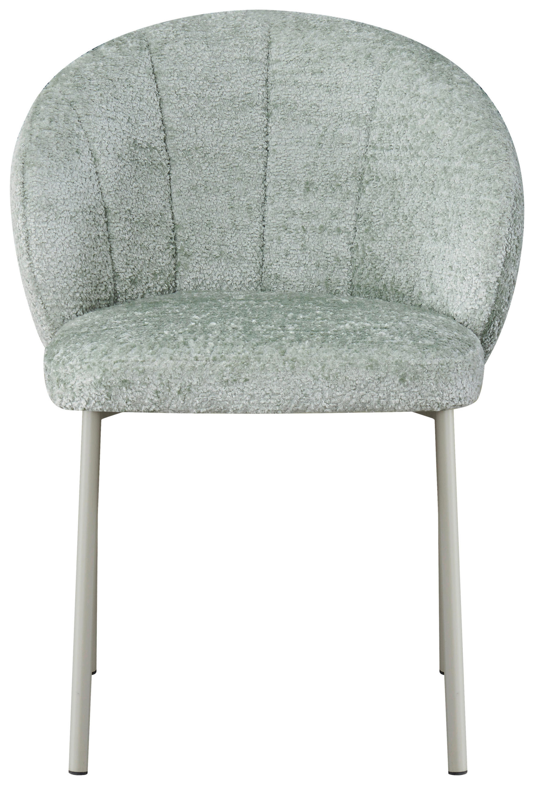 STOL, kovina, tekstil žadasto zelena  - sivobež/žadasto zelena, Design, kovina/tekstil (59/81/60cm) - Carryhome