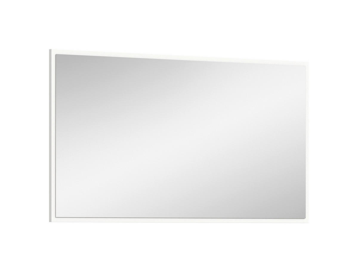 SPIEGEL 92/52/2 cm  - Weiss, Design, Holzwerkstoff (92/52/2cm) - Livetastic