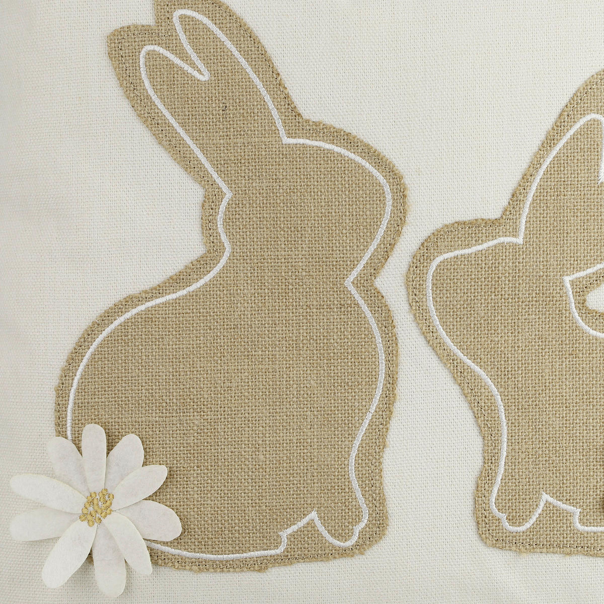 ZIERKISSEN  45/45 cm   - Beige/Braun, Basics, Textil (45/45cm) - Eglo