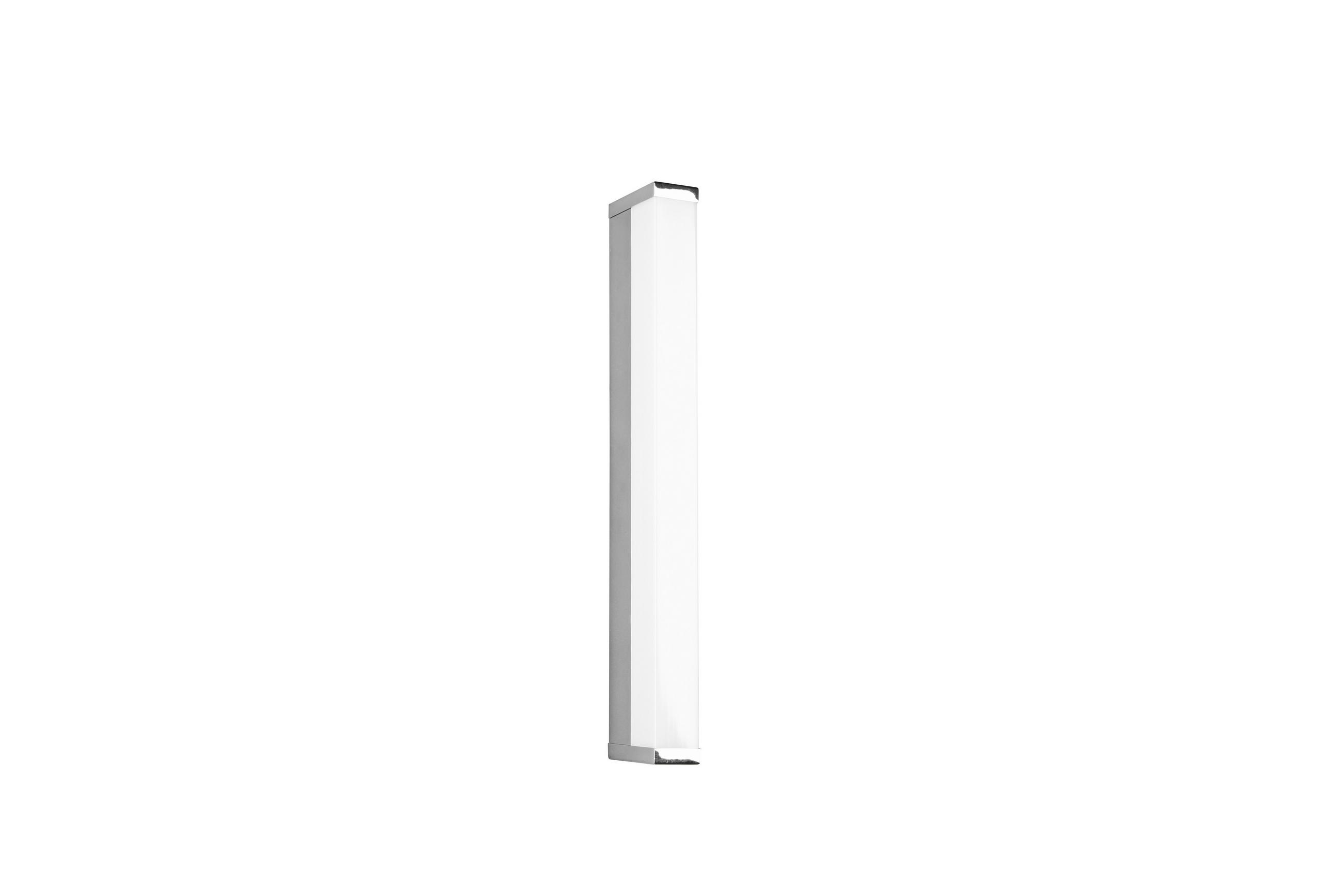 BADEZIMMER-WANDLEUCHTE - Chromfarben/Weiss, Basics, Metall (3,8/42,5/7,9cm) - Trio Leuchten