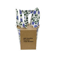 DIVERSE GARTENGERÄTE - Lila/Weiß, LIFESTYLE, Metall (7,50/2,00/19,50cm)