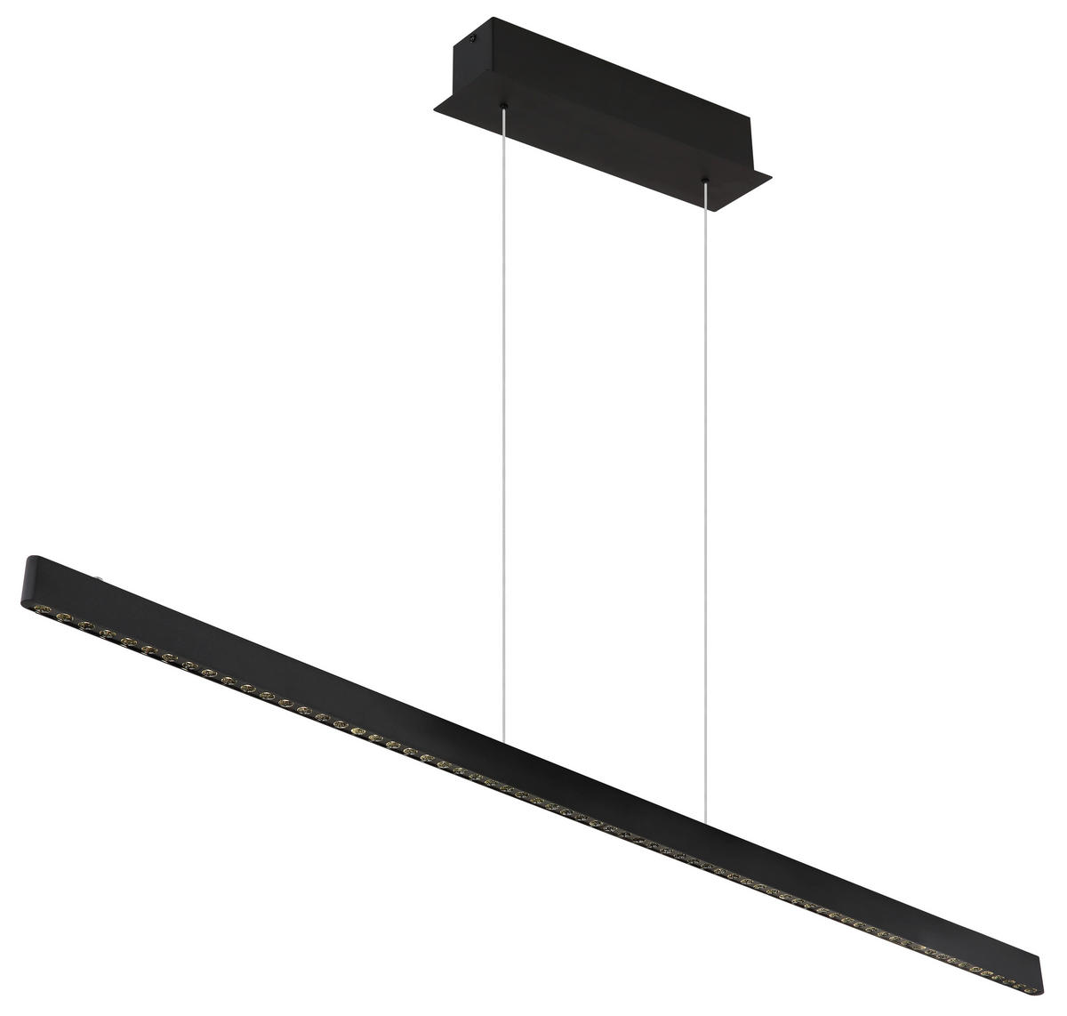 LED-HÄNGELEUCHTE 120/9/120 cm    - Schwarz, Konventionell, Metall (120/9/120cm) - Globo