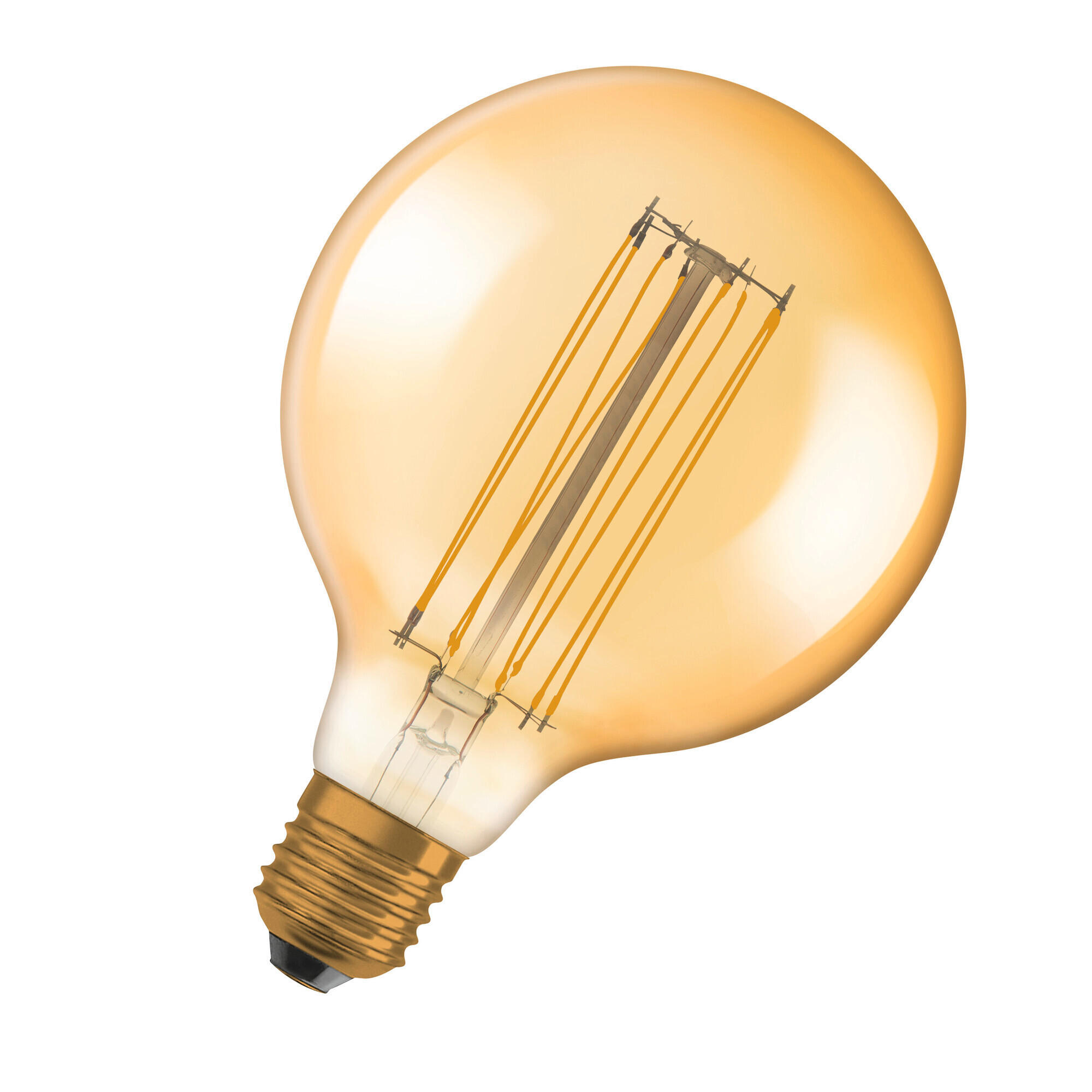 LED-LEUCHTMITTEL   E27 8,8 W 806 lm  - Goldfarben, Basics, Glas (12,4/17,3cm) - Ledvance