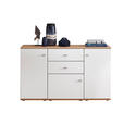 SIDEBOARD 150/90/40 cm  - Alteiche/Schwarz, KONVENTIONELL, Holzwerkstoff/Kunststoff (150/90/40cm) - Venda