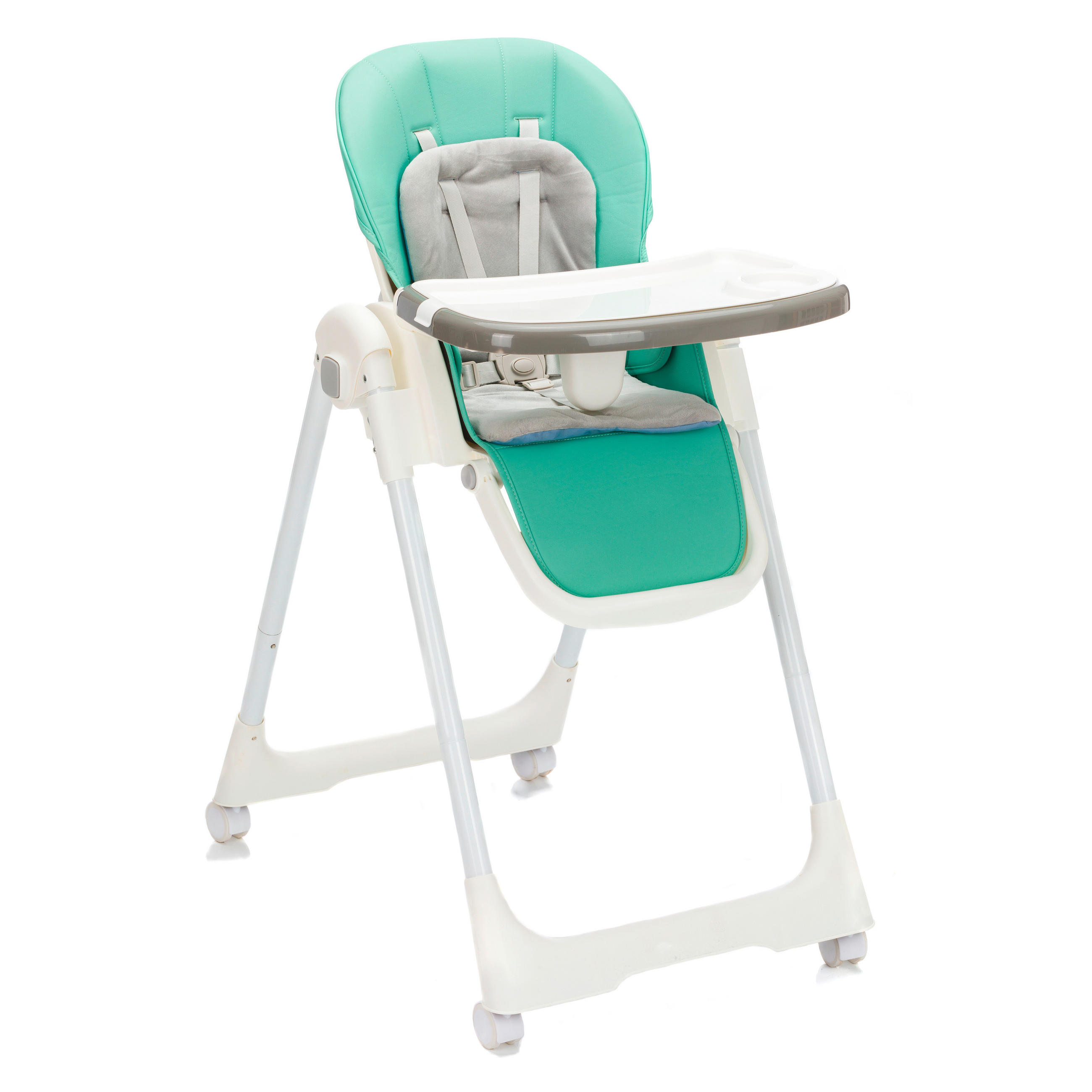 HOCHSTUHL Oskar Weiß, Mintgrün Mint  - Weiß/Mintgrün, Basics, Kunststoff/Metall (75/51/98cm) - Fillikid