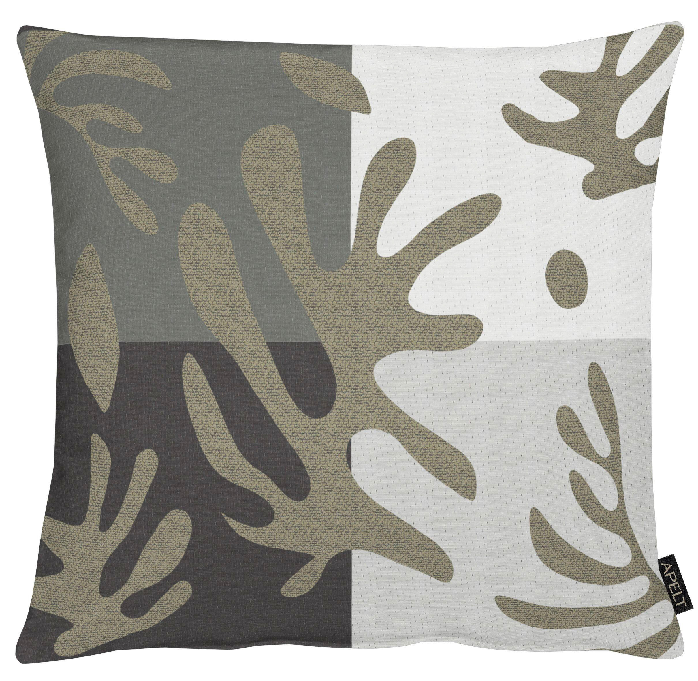 KISSENHÜLLE Loft Style 49/49 cm  - Taupe/Schwarz, Basics, Textil (49/49cm) - Ambiente