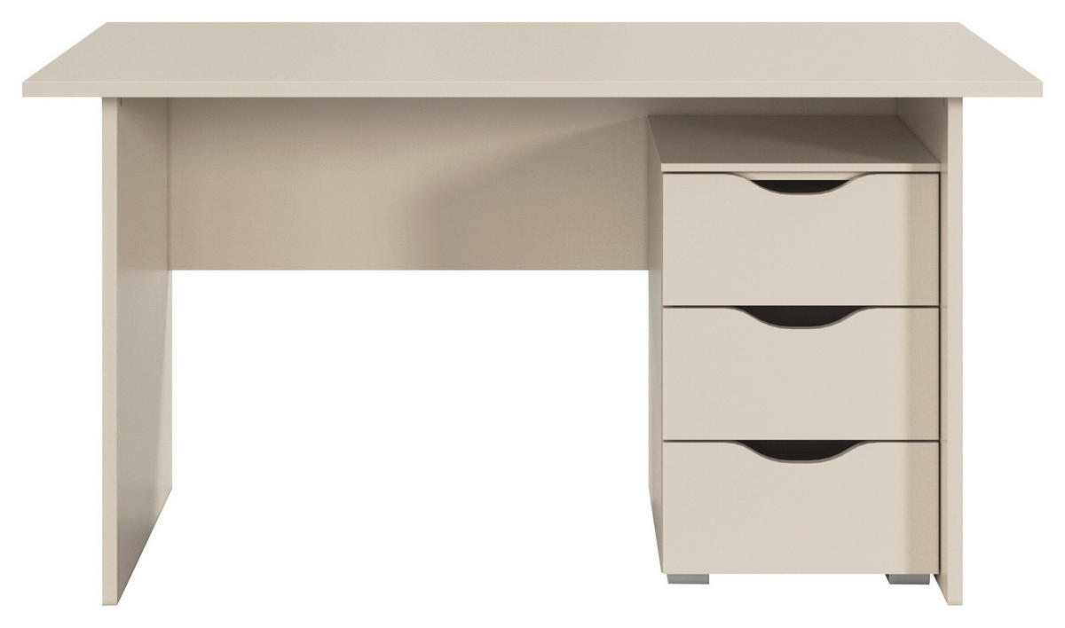 SCHREIBTISCH 140/66/75 cm  in Champagner  - Champagner, Basics, Holzwerkstoff (140/66/75cm) - Boxxx