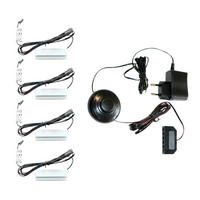 OSVĚTLENÍ POLIC - SADA, plast, průhledné - průhledné, Konvenční, plast (10/5/5cm) - MID.YOU