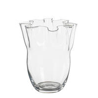 VÁZA, sklo,  - průhledné, Basics, sklo (20/26cm)