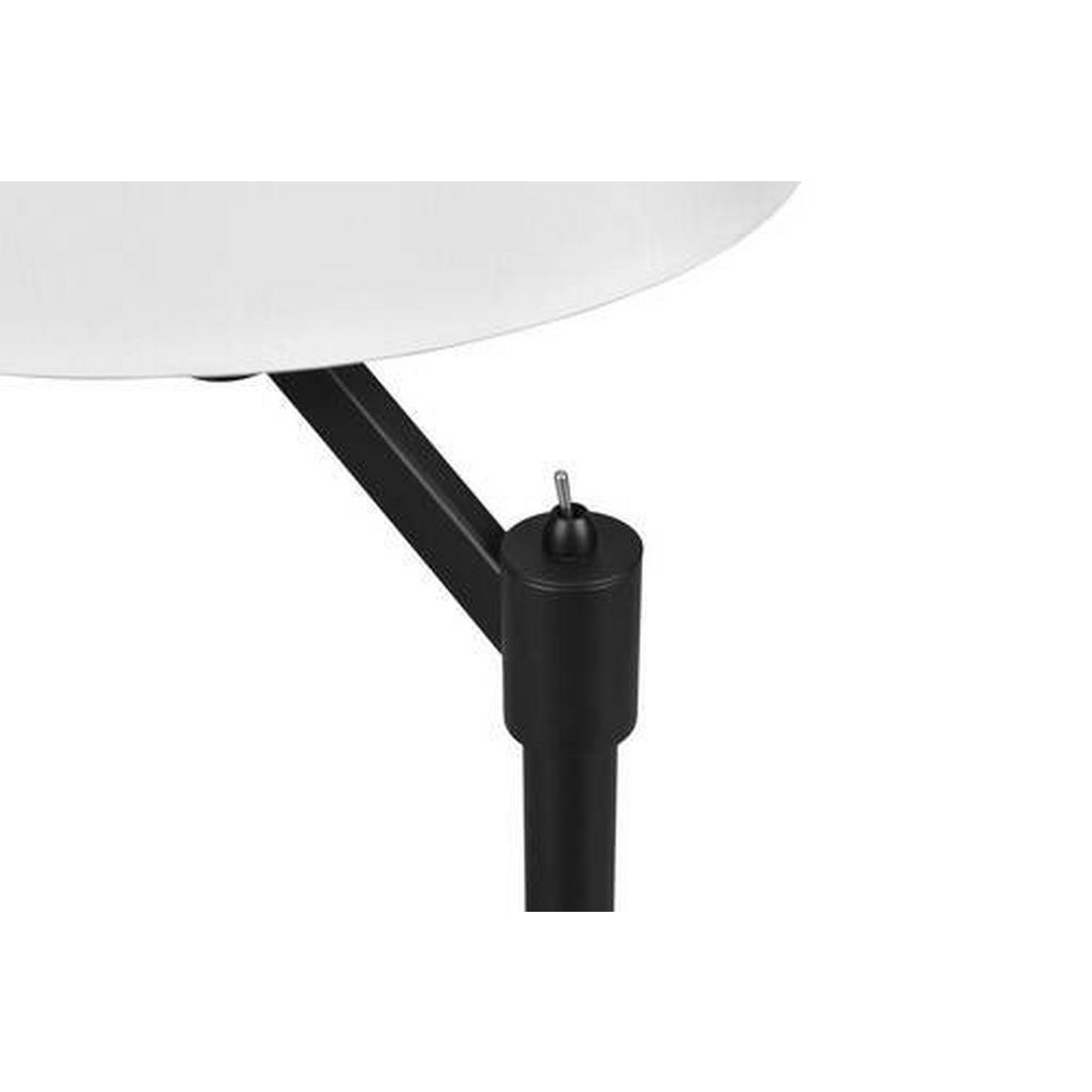 Thumbnail - Xxxl Tischleuchte Cassio, Schwarz, Weiß, Metall, Textil, 48.3 cm, Lampen & Leuchten, Innenbeleuchtung, Tischlampen, Tisc...