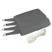 GARTENSONNENSEGEL  500/500 cm  - Grau, Basics (500/500cm)