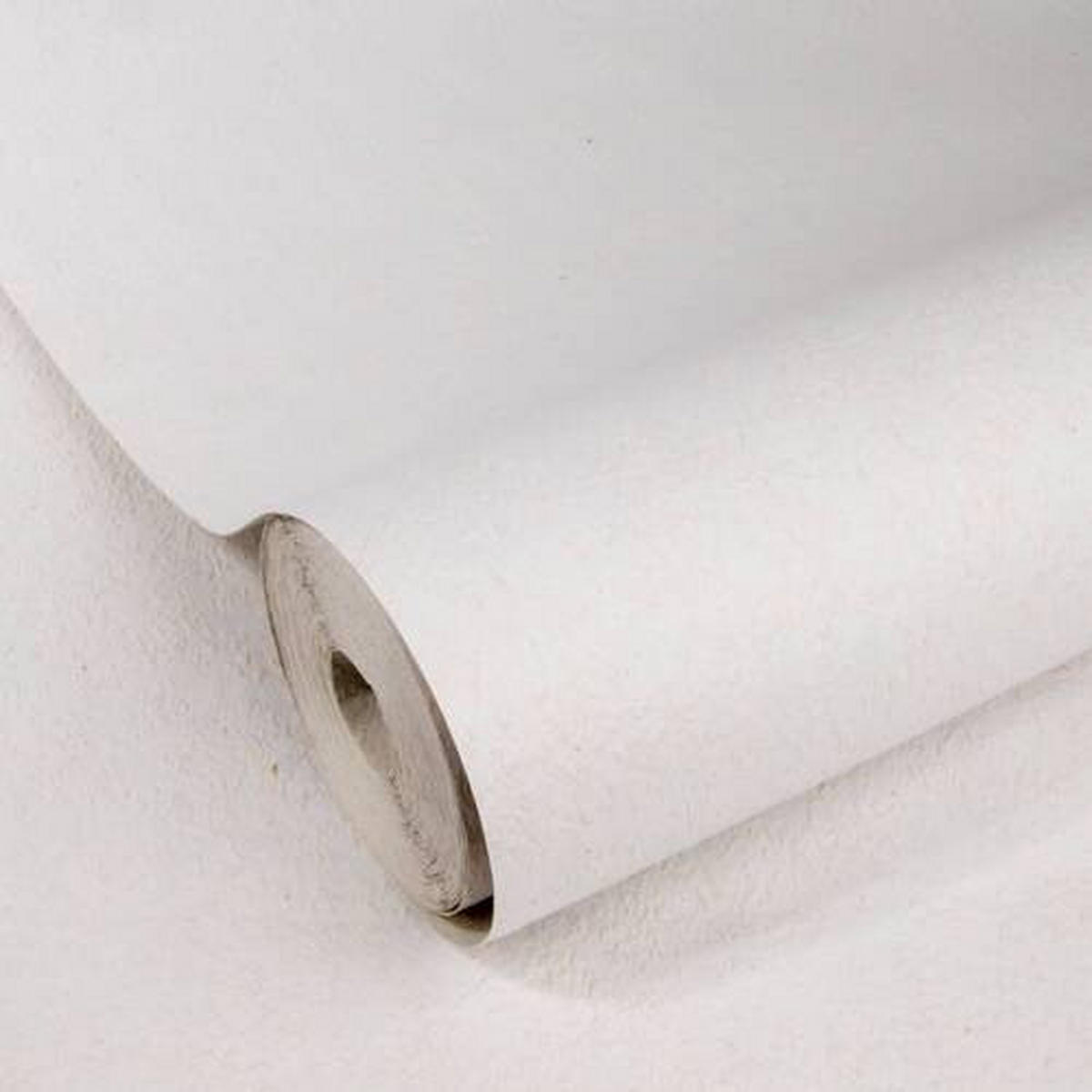 VLIESTAPETE  - Weiß, Basics, Papier/Kunststoff (52/1000cm) - Xora