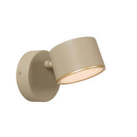 WANDLEUCHTE GIAN 17/11/13 cm   - Braun, Design, Metall (17/11/13cm) - Lucide