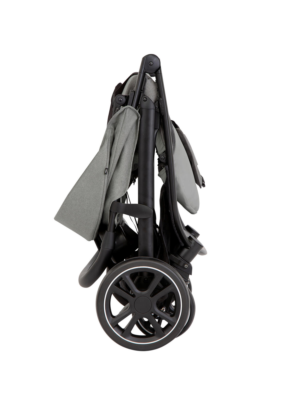 BUGGY EEZEFOLD  - Schwarz/Grau, Basics, Textil/Metall (59,4/103/93cm) - Graco