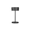 AKKU-TISCHLEUCHTE 14,5/30 cm   - Schwarz, KONVENTIONELL, Metall (14,5/30cm) - Hell