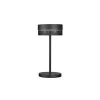 AKKU-TISCHLEUCHTE 14,5/30 cm   - Schwarz, KONVENTIONELL, Metall (14,5/30cm) - Hell