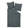 BETTWÄSCHE Giacomo Makosatin 135/200 cm  - Anthrazit, Basics, Textil (135/200cm) - Janine