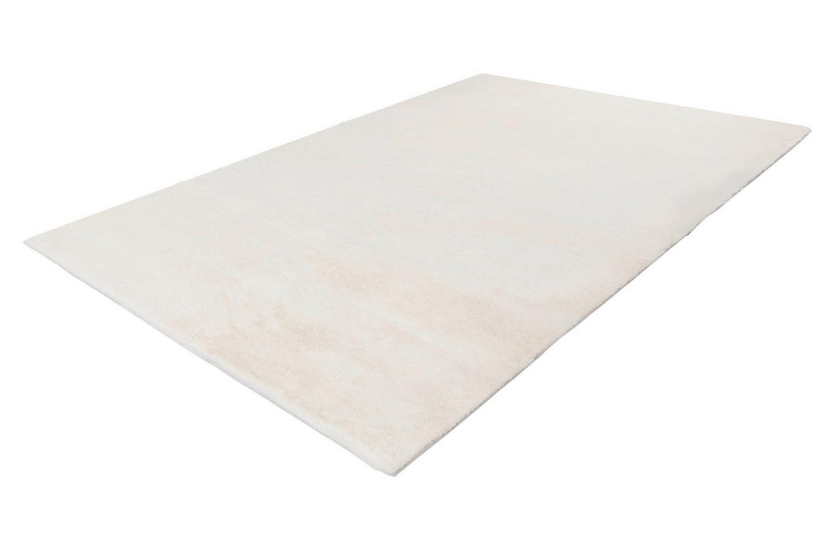 HOCHFLORTEPPICH 160/230 cm Weiß  - Weiß, Basics, Textil (160/230cm) - Kayoom