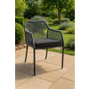 STAPELSTUHL Aluminium Anthrazit, Grau, Hellgrau  - Anthrazit/Hellgrau, MODERN, Kunststoff/Metall (56/81/62cm) - Ambia Garden