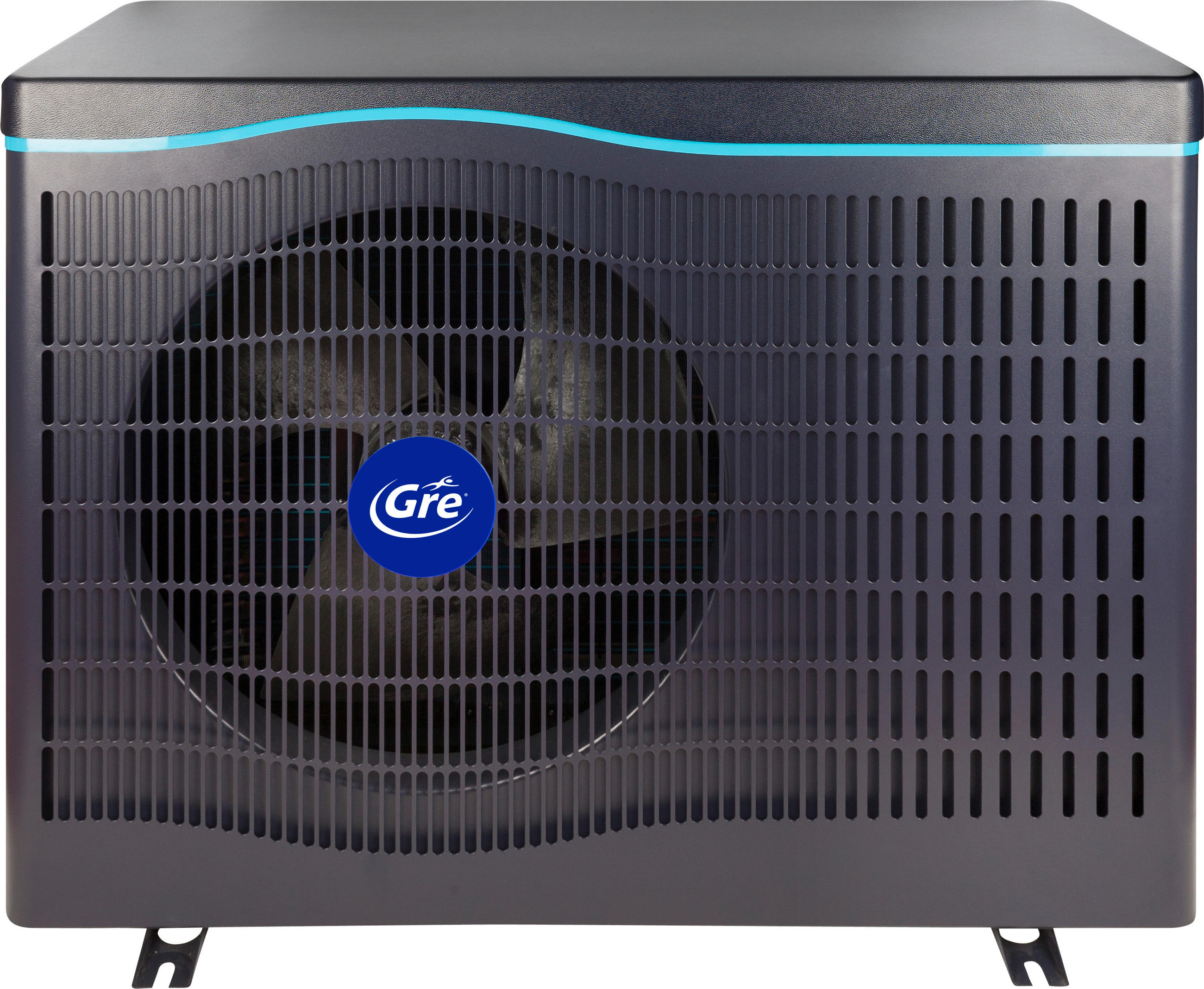 WÄRMEPUMPE 2024  - Grau, KONVENTIONELL, Kunststoff (85,8/64,8/38,3cm) - Gre