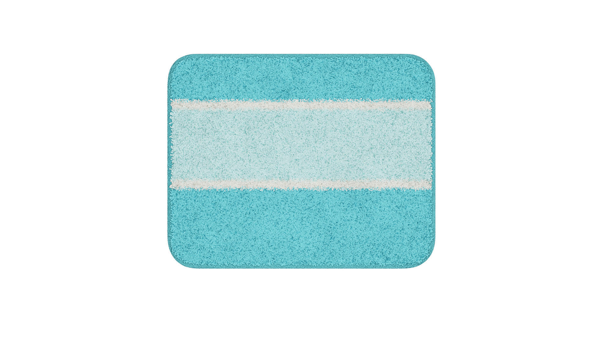 BADTEPPICH WAYMORE Blau 40/50 cm  - Blau, Basics, Kunststoff/Textil (40/50cm) - Grund
