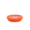 SEIFENSCHALE Metall, Kunststoff  - Dunkelorange, Basics, Kunststoff/Metall (12,1/2,7/12,1cm) - Sadena