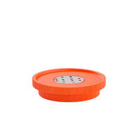 SEIFENSCHALE Metall, Kunststoff  - Dunkelorange, Basics, Kunststoff/Metall (12,1/2,7/12,1cm) - Sadena