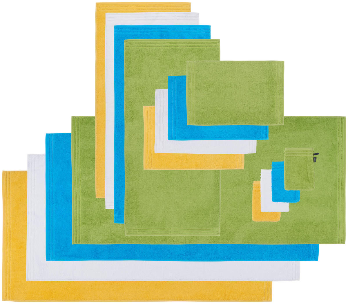 ROKAVICA ZA UMIVANJE CALYPSO  Calypso Feeling  22/16 cm  rumena  - rumena, Basics, tekstil (22/16cm) - Vossen