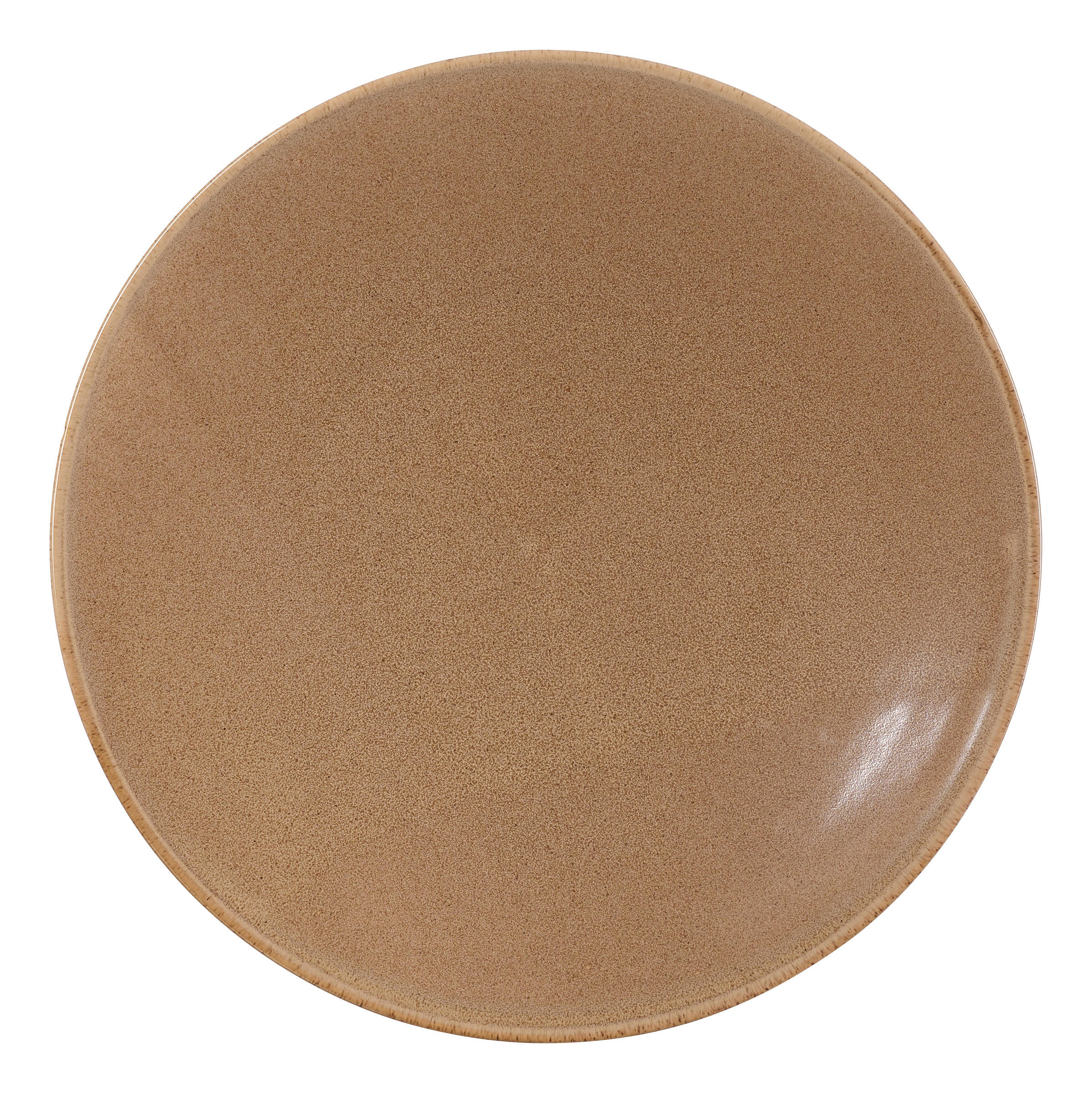 DESSERTTELLER Hellbraun Sahara  - Hellbraun, KONVENTIONELL, Keramik (20,5/3cm) - Ritzenhoff Breker