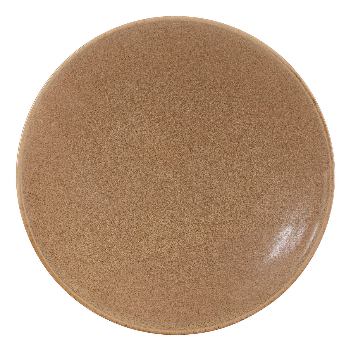 DESSERTTELLER Hellbraun Sahara  - Hellbraun, KONVENTIONELL, Keramik (20,5/3cm) - Ritzenhoff Breker