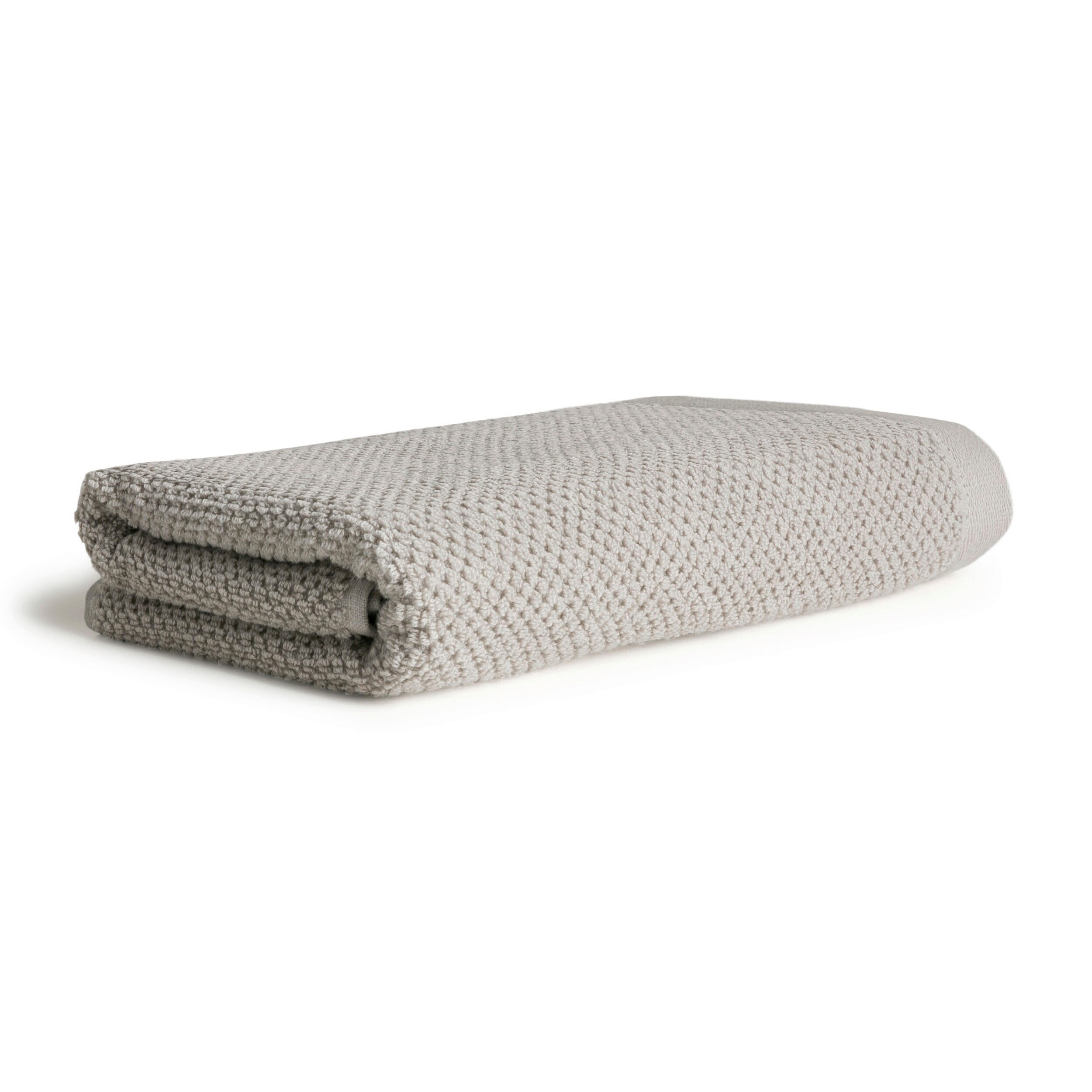 DUSCHTUCH 67/140 cm Bliss  - Hellgrau, Basics, Textil (67/140cm) - Moeve