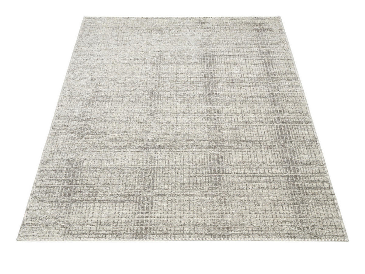 FLACHWEBETEPPICH 140/200 cm PLAINS Creme, Beige  - Beige/Creme, Design, Textil (140/200cm) - Musterring