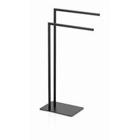 DRŽAČ RUČNIKA  crna  STYLE  - crna, Basics, metal (30/20/81cm) - Kela