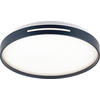 LED SVJETILJKA STROPNA June  - bijela/tamno siva, Basics, metal/plastika (38/6cm)