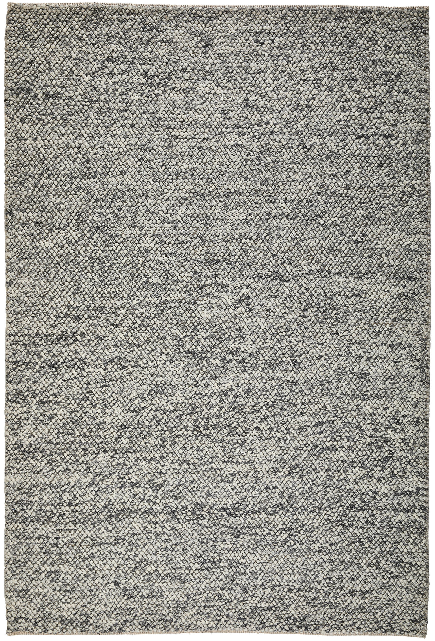 HANDWEBTEPPICH Wohnzimmer 160/230 cm Grau rechteckig  - Grau, Natur, Textil (160/230cm) - Linea Natura
