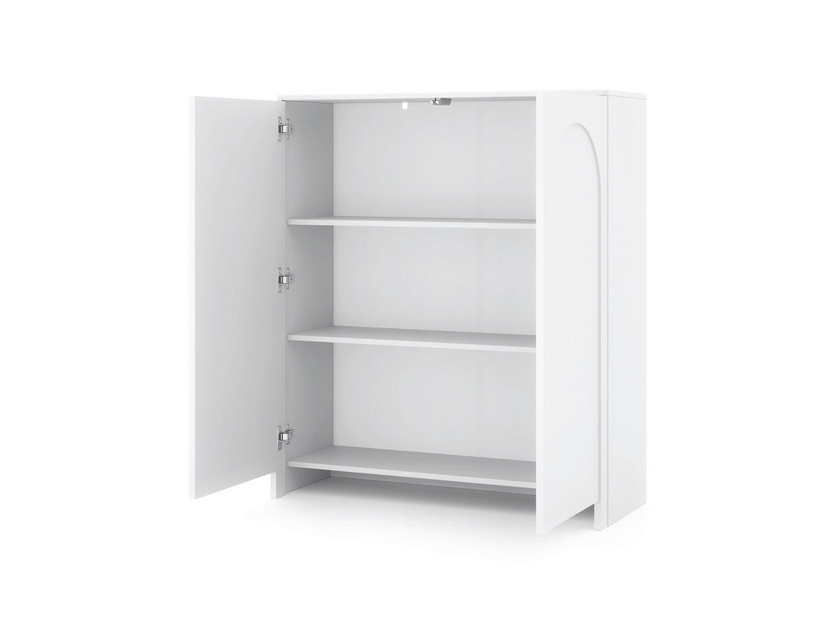 KOMMODE  in 100/117/35 cm  - Weiß, Design, Holzwerkstoff (100/117/35cm) - MID.YOU