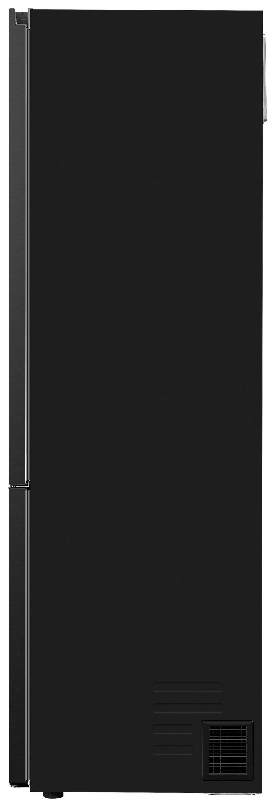 KÜHL-GEFRIER-KOMBINATION GBV7280AEV  - Schwarz, Basics, Glas/Kunststoff (59.5/203/67.5cm) - LG